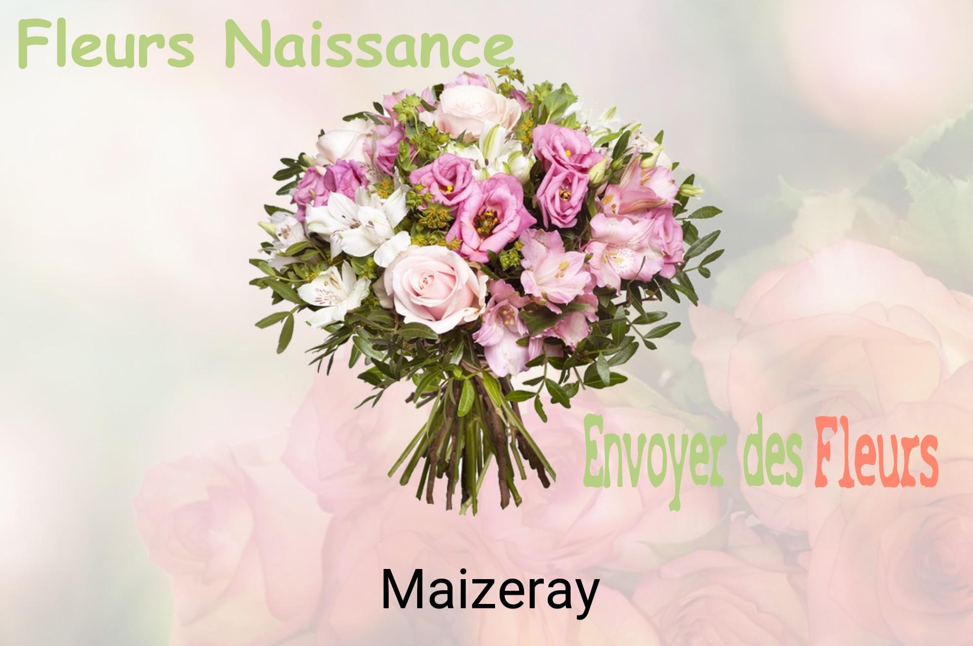 Bouquet de fleurs de naissance livré à Maizeray